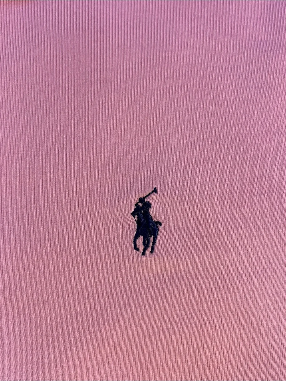 Polo by Ralph Lauren Light Pink Polo with Navy Logo